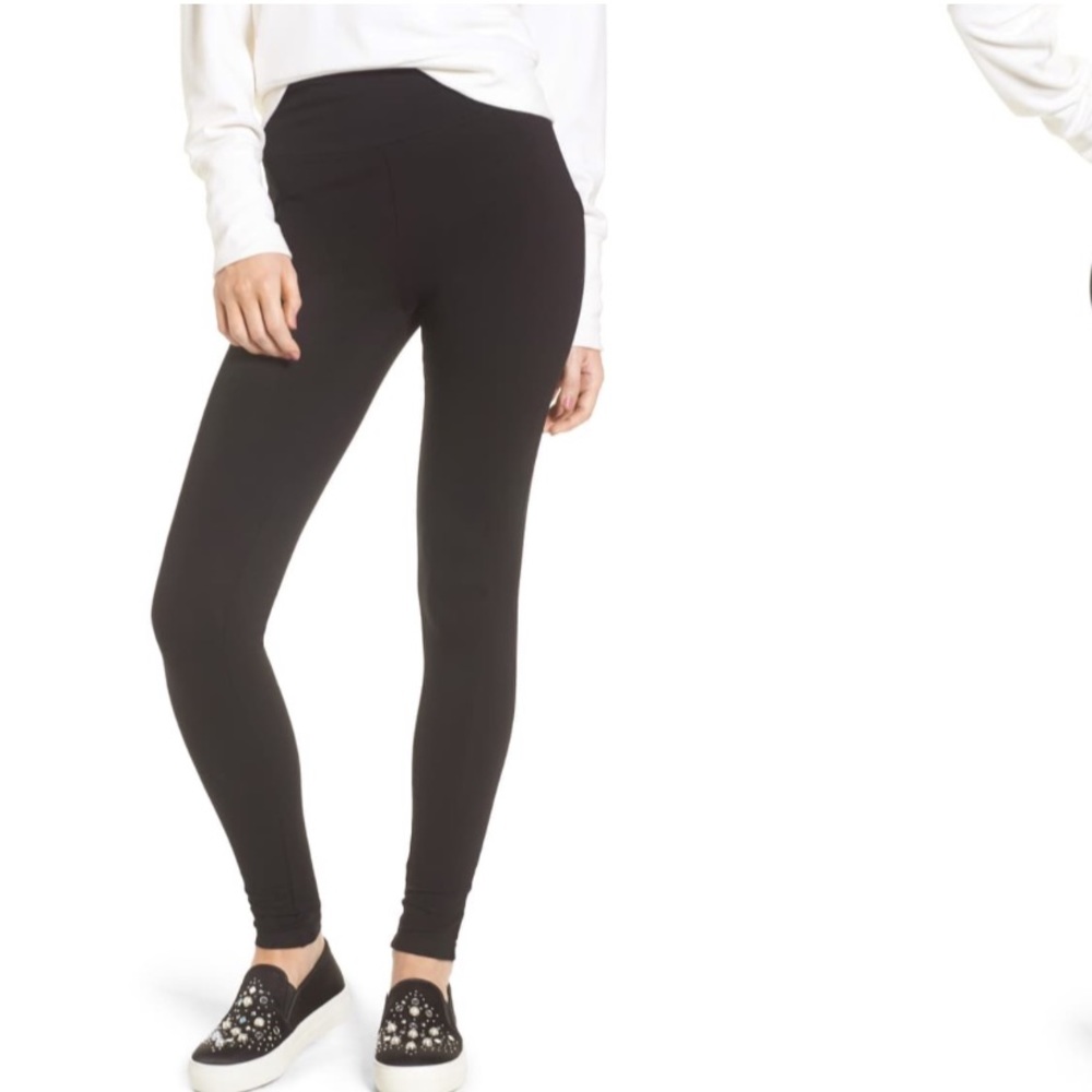 NORDSTROM BP - Black Cotton Leggings XS